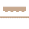 Teacher Created Resources Light Brown Scalloped Border Trim, 210ft.